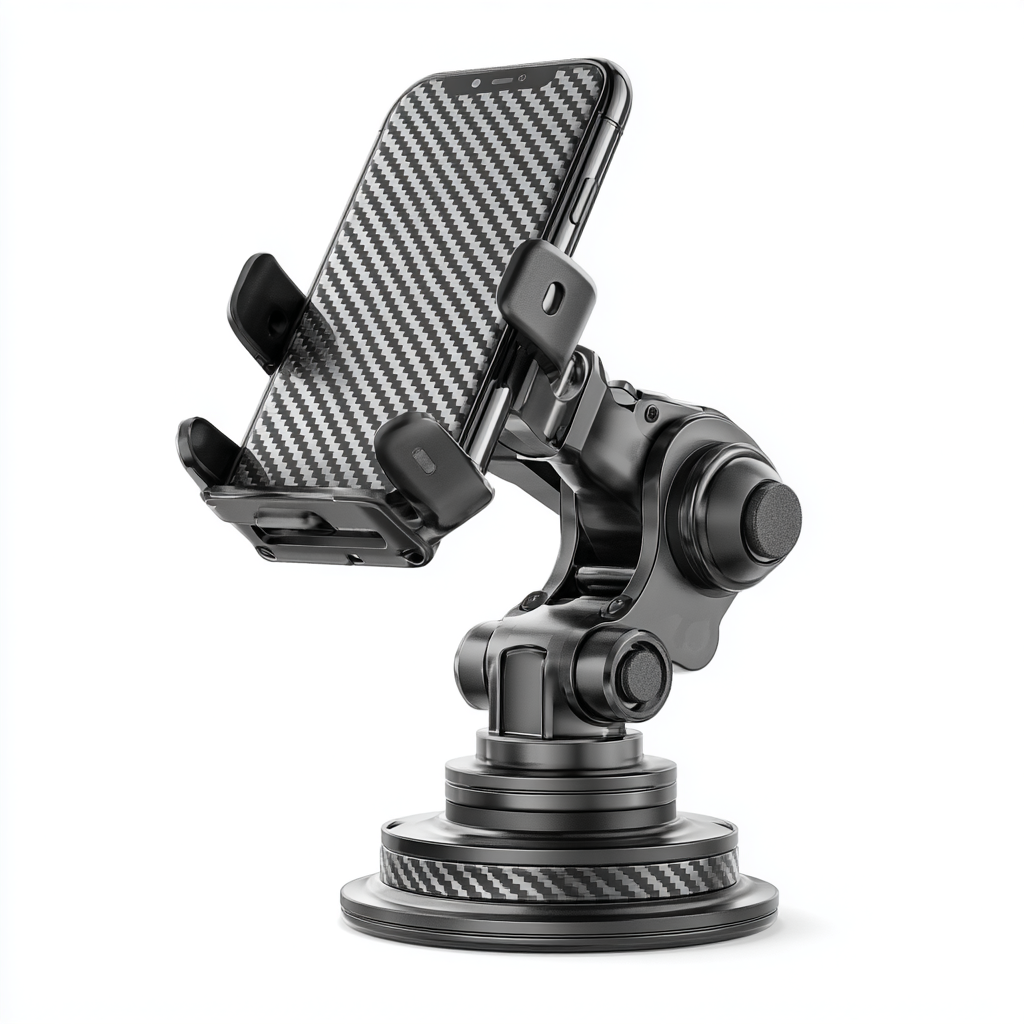 Stealth-Grip Universal Car Phone Mount - Ultra Stable