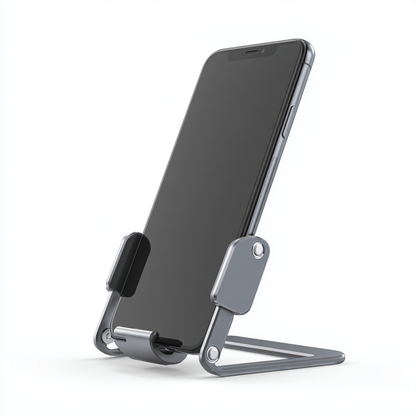 Pro-Elevate Aluminum Phone Stand - Height & Angle Adjustable
